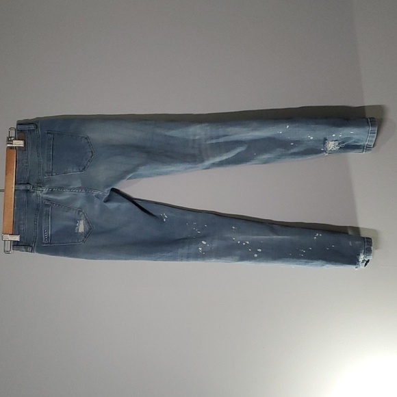 BLANK NYC jeans women's size 2 sz 26 light blue skinny classic ripped sp… - Picture 3 of 15
